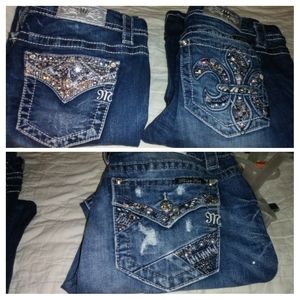 Jeans...will list full length pics upon request.